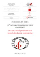 Proceedings Book of 17th International Foundrymen Conference: Hi-tech casting solution and knowledge based engineering