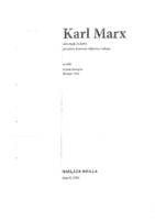 prikaz prve stranice dokumenta Otuđenje rada iz Marxove i kršćanske perspektive