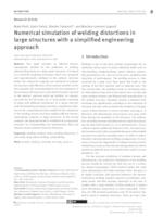 prikaz prve stranice dokumenta Numerical simulation of welding distortions in large structures with a simplified engineering approach