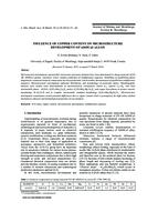 prikaz prve stranice dokumenta Influence of copper content on microstructure development of AlSi9Cu3 alloy
