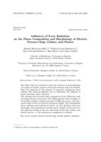 prikaz prve stranice dokumenta Influence of X-ray Radiation on the Phase Composition and Morphology of Electric Furnace Slag, Clinker, and Plaster